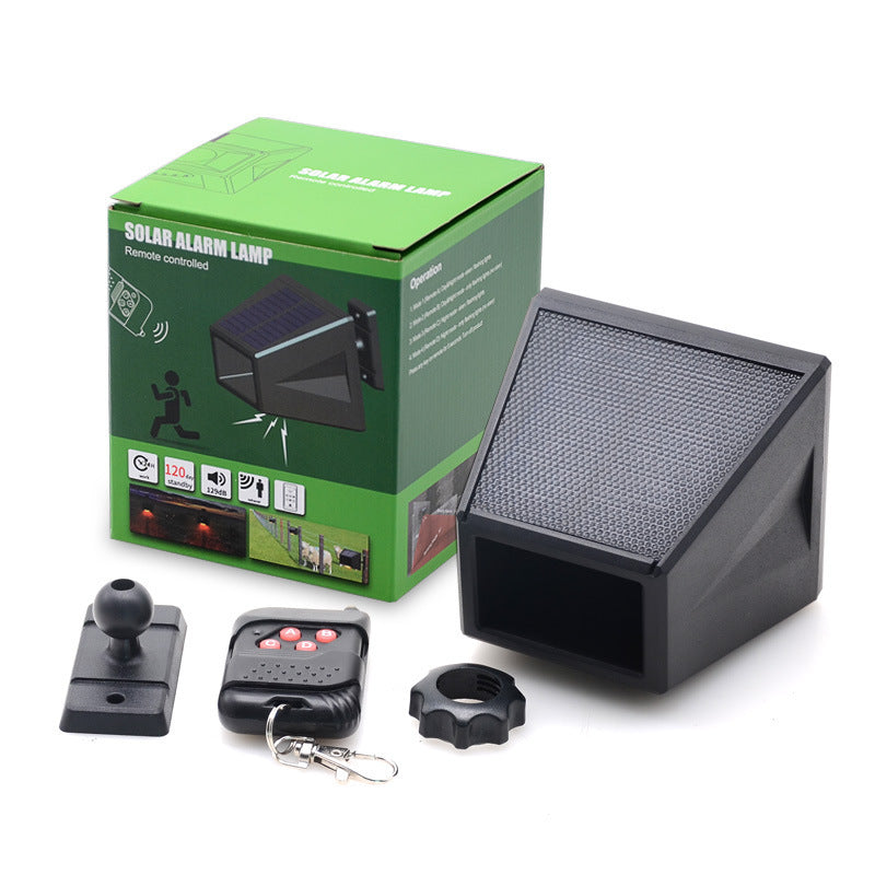 Solar Infrared Body Sensing Alarm Lamp