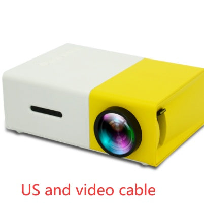 YG300 Mini Portable 3D HD LED Projector