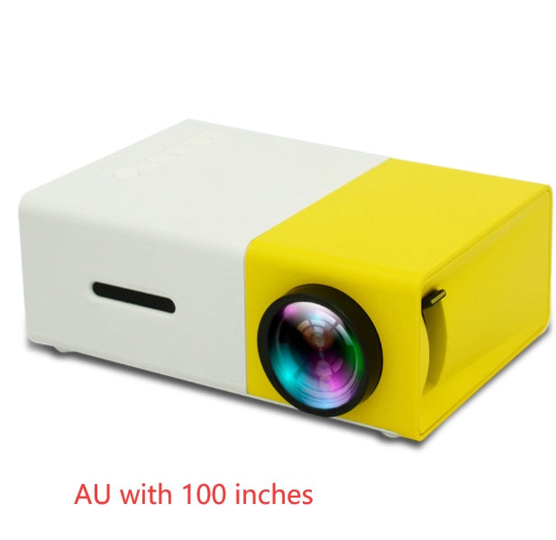 YG300 Mini Portable 3D HD LED Projector